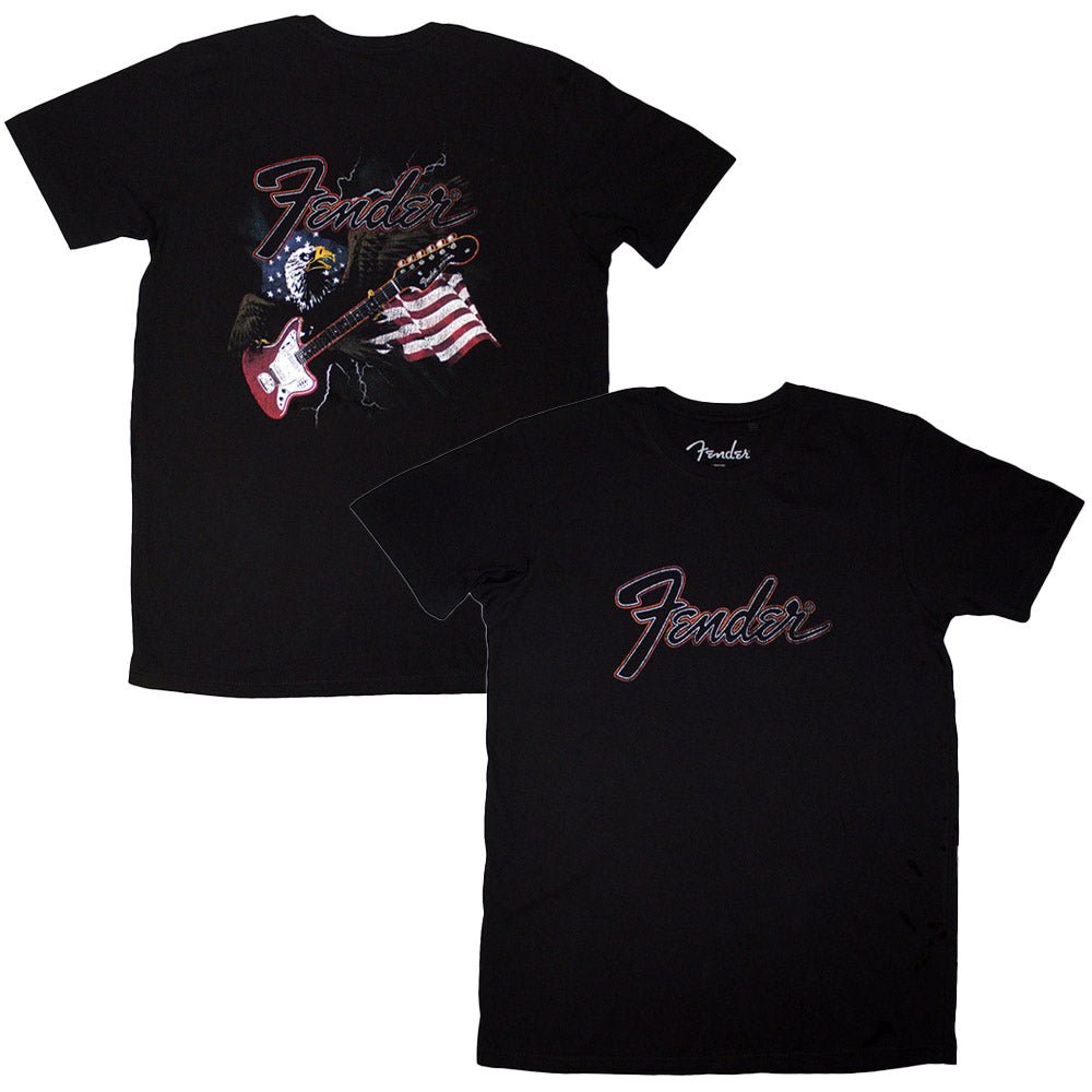 FENDER フェンダー (設立 80周年 ) - Eagle / バックプリントあり / Tシャツ / メンズ - PGS